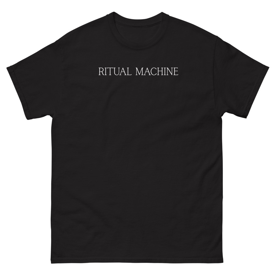 Black Ritual Machine t-shirt